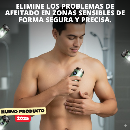 La nueva mini afeitadora para zonas íntimas – Para mujeres y hombres