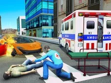 Ambulance Rescue Game Ambulance helicopter