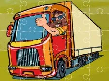 Semi Trucks Jigsaw